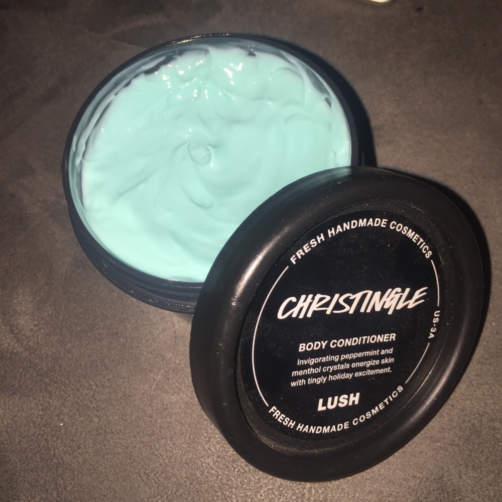 Christingle
Ice, ice baby LUSH BODY CONDITIONER